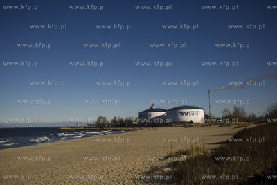 Gdansk. Westerpaltte. Port Polnocny. Firma Port Service...
