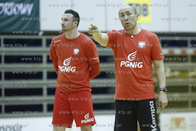 Gdańsk. Hala AWFiS Trening reprezentacji Polskji w...