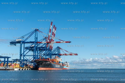 Kontenerowiec Istanbul Bridge zawinłą do Gdańska...