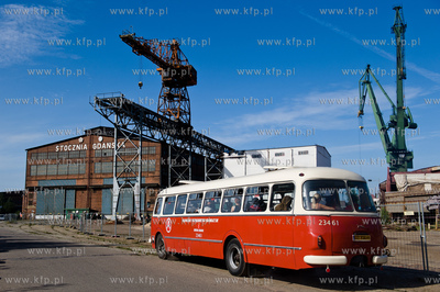 Gdansk. Subiektywna Linia Autobusowa. Zabytkowy Autobus...