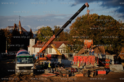 Gdansk. Budowa trasy Slowackiego.
11.10.2011
fot....