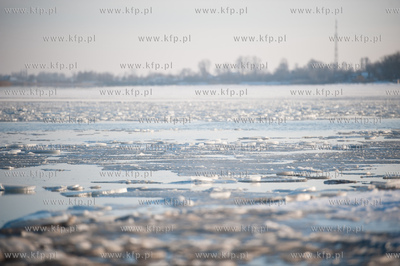 Gdansk. Zimowe mrozne popoludnie na Gorkach Zachodnich....
