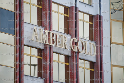 Gdansk. Centrala spolki Amber Gold przy ulicy Dlugie...