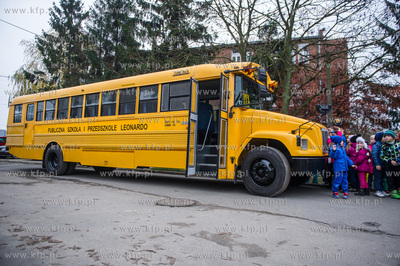 Gdansk. Pierwsza przejazdzka oryginalnego, amerykanskiego,...