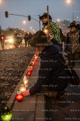 Gdansk. Obchody Dnia Zolnierzy wykletych, alcja pt....