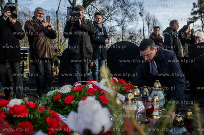 Gdańsk. Cmentarz Garnizonowy. Narodowy Dzień Żołnierzy
Wyklętych....
