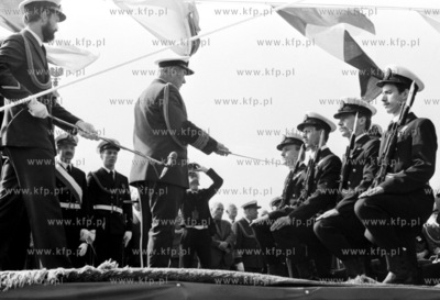Dowodca Marynarki Wojennej admiral Ludwik Janczyszyn...