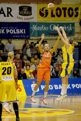 Koszykowkakobiet  - Euroliga. Mecz pomiedzy druzynami...