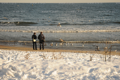 Gdynia. Zimowy spacer po Orlowie. 04.01.2009 fot. Andrzej...