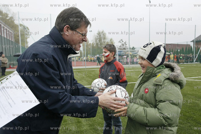 Pszczolki. Uroczyste otwarcie kompleksu boisk sportowych...