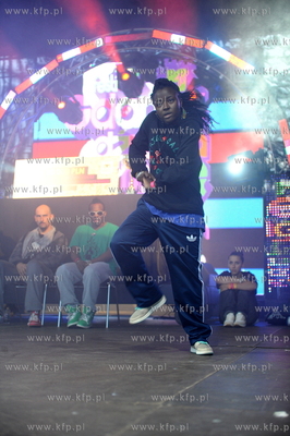 Gdansk. Plac Zebran Ludowych. Festiwal MTV Gdansk Dzwiga...