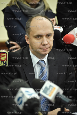 Briefing prasowy w Urzedzie Marszalkowskim poswiecony...