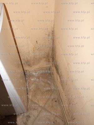 Mieszkanie niepelnosprawnego Pawla przed remontem....