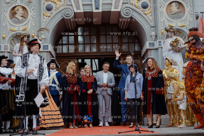 Rozpoczęcie 762 Jarmarku św. Dominika w Gdańsku....