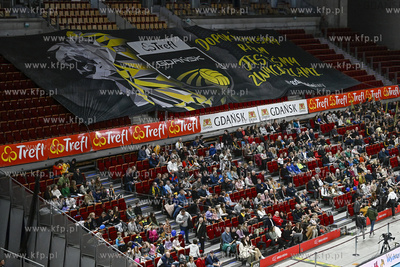 Ergo Arena Gdansk/Sopot. Trefl Gdansk pokonal PSG Stal...