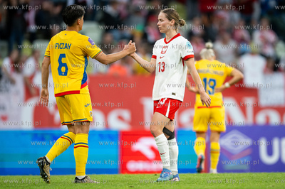 Liga Narodów Kobiet: Polska - Rumunia n/z Martyna...