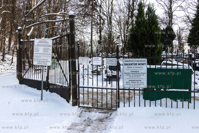 Cmentarz komunalny Salvator Nowy przy ulicy Cmentarnej...