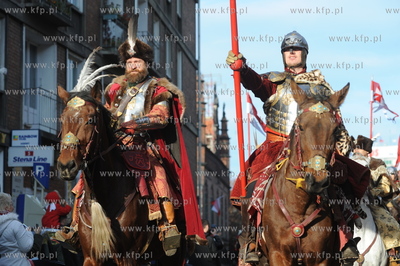 Gdansk, huczne obchody 90 rocznicy odzyskania niepodleglosci....