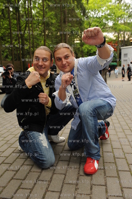 Top-Trendy, nz od lewej Lukasz i Pawel Golec. 26.06.2009...