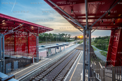 Pomorska Kolej Metropolitalna, stacja Gdansk Kielpinek....