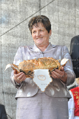 Kaszubskie dozynki powiatu kartuskiego w Zukowie. Teresa...