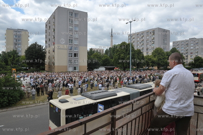 Procesja Bozego Ciala w parafii Najswietszej Maryi...