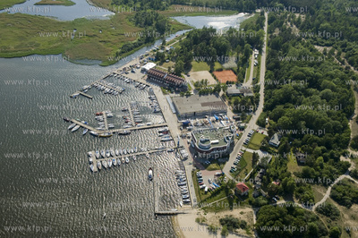 Gdansk z lotu ptaka. Narodowe Centrum  Zeglarstwa na...