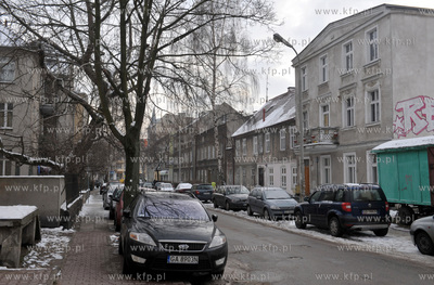 Gdansk Wrzeszcz, ul. Brzozowa. 17.01.2012 Fot. Maciej...