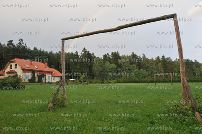 Sulmin, wies na Kaszubach. 5.09.2009 Fot. Maciej Kosycarz...