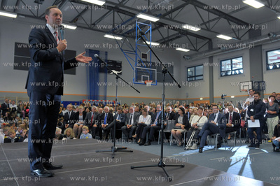 Rozpoczecie roku szkolnego polaczone z uroczystym otwarciem...