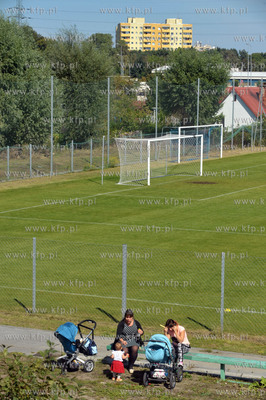 Gdansk Dolny Wrzeszcz. Stadion i obiekty sportowe klubu...