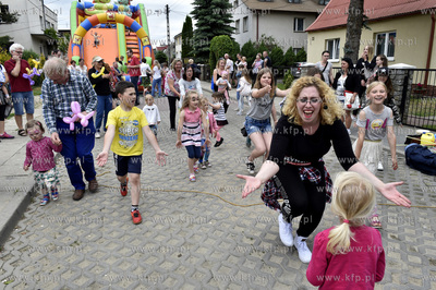 Festyn z okazji Dni Sąsiadów na rogu ul. Wojskiego...