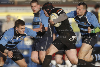 Sopot. Ekstraliga rugby. Ogniwo Sopot - Arka Gdynia.
30.10.2010
fot....
