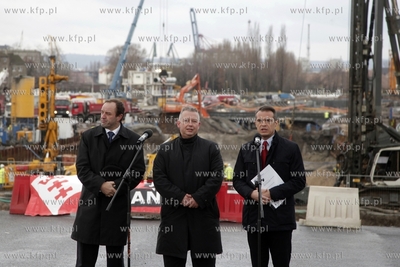 Uroczyste otwarcie polaczenia drog krajowych: Trasa...