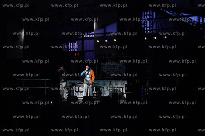 Pruszcz Gdanski. Festiwal Gramy Rap. Nz. Koras Ras.
09.11.2013
fot....