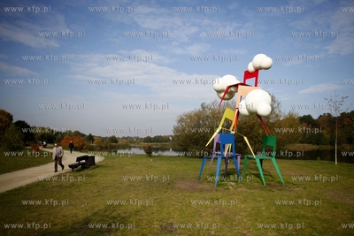 Gdansk. Park Ronalda Reagana. Nz. Instalacje artystyczne.
16.10.2013
fot.Krzysztof...