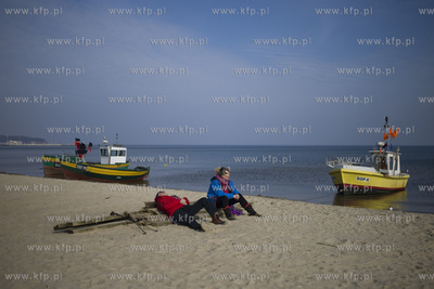 Okolice przystani rybackiej w Sopocie.
14.03.2017
fot....