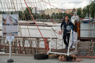 Żaglowiec STS "Pogoria" powrócił do Gdyni po zakończeniu...