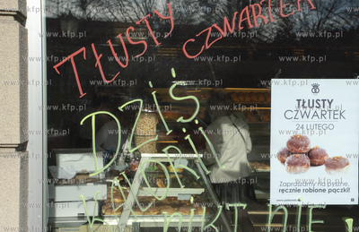 Gdańsk. Tłusty czwartek w Cukierni Pellowski. 24.02.2022...