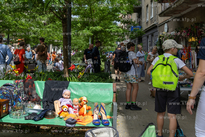 Gdynia. Pchli targ na Abrahama. 30.06.2024 / fot. Anna...