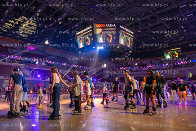 Sopot/Gdańsk Ergo Arena. Rolkowisko w Ergoarenie....
