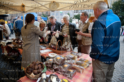 Festiwal Wilno na Targu Weglowym w Gdansku. Jarmark...