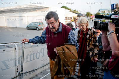 Gdynia. Gunter Grass, pisarz niemiecki, laureat Nagrody...