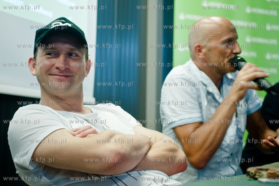 Gdynia. Info Box. Konferencja prasowa poprzedzajaca...