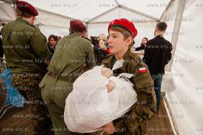 Gdansk. Targ Weglowy. Wielka Sobota. Sniadanie wielkanocne...