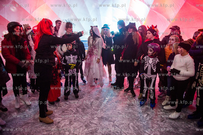 Lodowisko Miejskie w Gdansku. Halloween na Lodowisku...