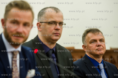 Gdańsk. Sala Herbowa Urzędu Marszałkowskiego. Podpisanie...