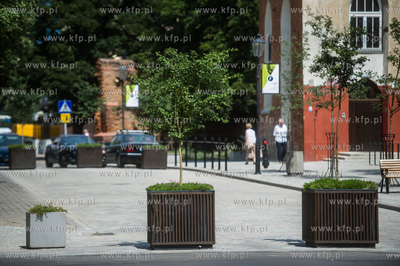 Gdańsk. Ulica Grobla. 18.07.2017 fot. Mateusz Ochocki...