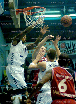 Mecz koszykowki Energa Czarni Slupsk-Bank BPS Basket...
