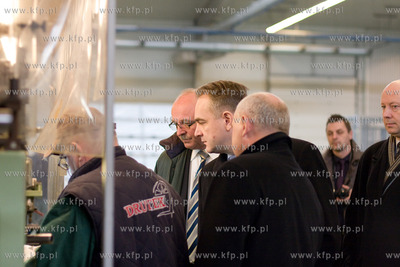 Wicepremier Waldemar Pawlak odwiedzil Bytow. Nz. wicepremier...